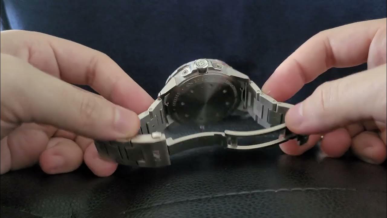 IWC AQUATIMER divers watch tunjukin gampangnya ganti strap dengan