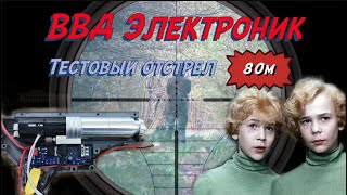 Отстрел ВВД Электроник на 80 метров