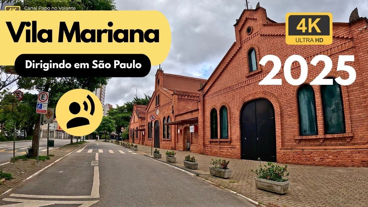 Dirigindo num dos meus preferidos bairros de São Paulo, a Vila Mariana.