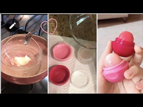 Dolgunlaştırıcı EOS lip balm yapımı | Sadece 5 dakikada 💋