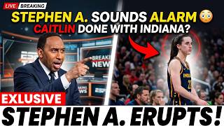 Stephen A. Smith EXPOSES Caitlin Clark’s BIGGEST Problem With Stephanie White 😳