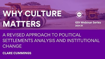 Why culture matters: a revised approach to political settlements analysis and institutional change