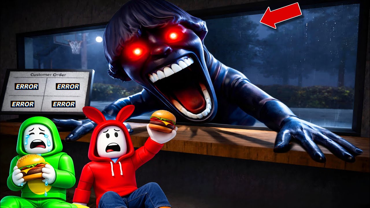 DON’T Work at the NIGHT Burger 67 KIOSK! 😱 | Mikey & JJ Roblox