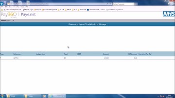 NHS Telephone Payment through Paye360