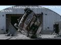 2007 Ford Expedition Corkscrew Rollover Crash Test (48 Km/h - Modified Restraints - 1/2 Turn)