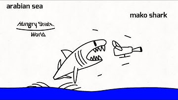 Hungry shark world mako shark (ep 12)