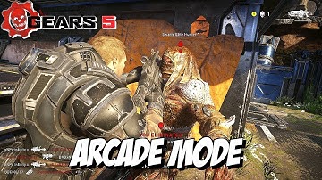 Gears 5 Tech Test Multiplayer Gameplay (ARCADE MODE)