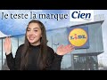 JE TESTE LA MARQUE CIEN (LIDL) 🔵🟡