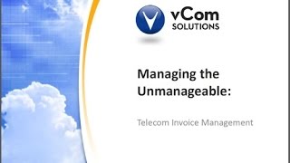 Telecom Lifecycle Management: Invoice Processing