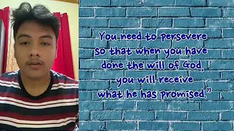 PSALM 95:1-3 Sharing by Bro. Peter