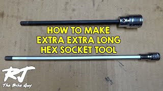 How To Make An Extra Long Hex Socket Tool by RJ The Bike Guy 10,839 views 1 year ago 4 minutes, 4 seconds