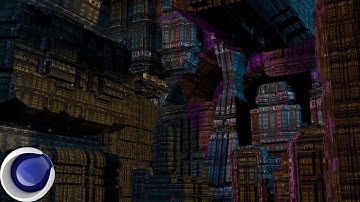 Create Sci-Fi Buildings in Cinema 4d Quick Tutorial