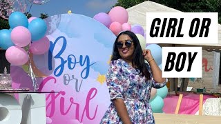 VLOG GENDER REVEAL | حفل جنس الجنين ، النشاط و الحيحة