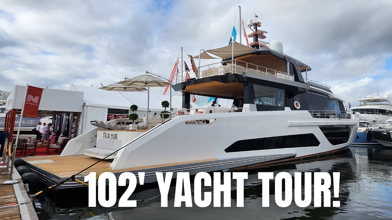 Alpha Spritz 102′ Tour | Boating Journey
