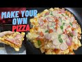 Make your own pizza at home without oven or microwave