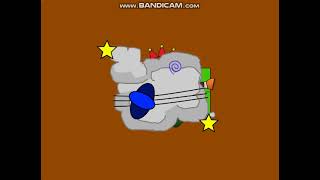 Numberblocks One, Two, Three And Four Fight Cloud Brown Screen