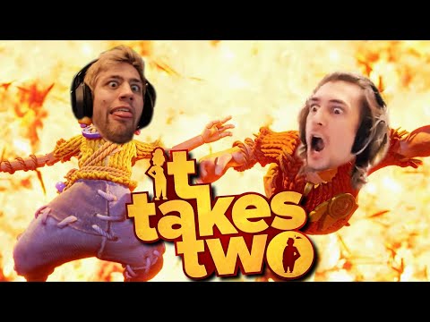 xQc Plays IT TAKES TWO with Sodapoppin!
