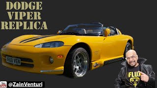 Dodge Viper replica (Fiero Factory Venom kit car)