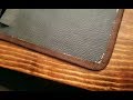 Leather bookbinding cover tutorial - corners, liner, shapes, tools