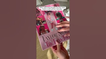 The cutest advent calendar for swifties!! #swifties #taylorsversion #taylorswift