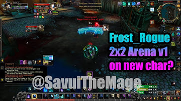 Frost Mage rogue pvp 2x2 arena vol.1. New Mage from 0 @SavuiTheMage