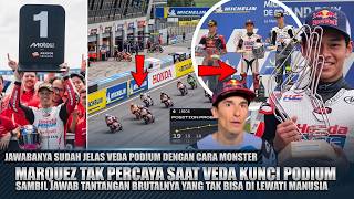 Kaget Veda Ega Langsung Kunci P1 Di Le Mans Berani Jawab Tantangan Marquez Dengan Overtake Brutal