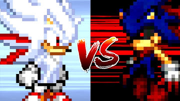 Hyper Shadic Vs Sonic Exe (Sprite Animation)