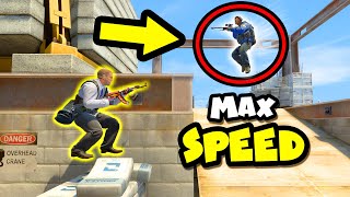 MAX SPEED BHOP MOVEMENT! - CS:GO BEST ODDSHOTS #722