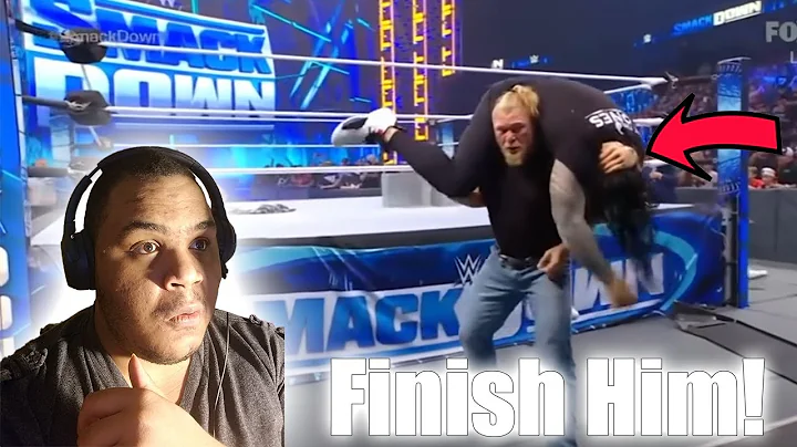 Brock Lesnar brutalizes Roman Reigns and The Bloodline (Reaction)