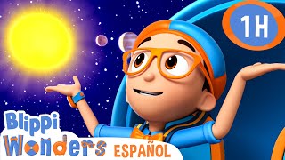 Todos los Planetas | Blippi Wonders | Caricaturas para niños | Videos educativos para niños