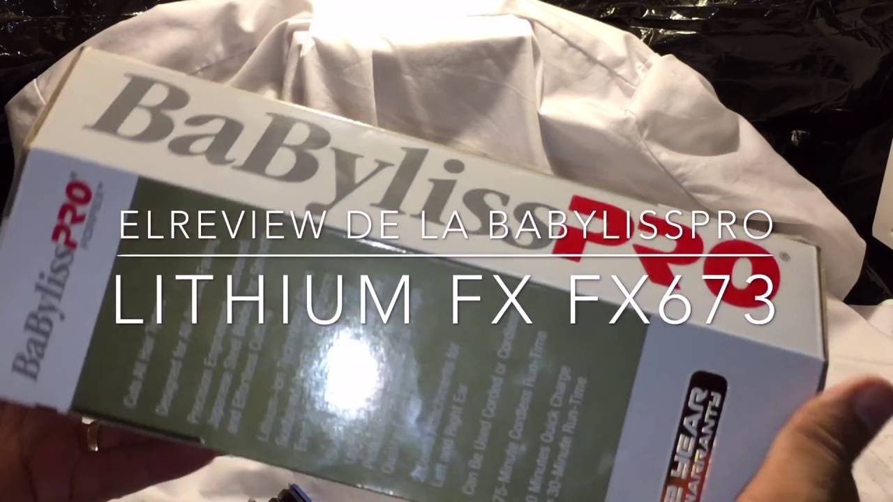 babyliss pro lithium fx