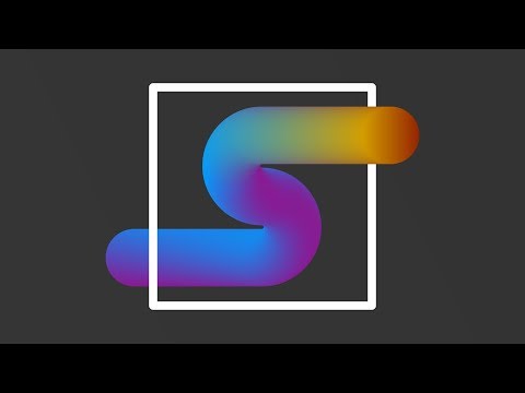 Adobe Illustrator | Как создать стильный градиент на абстрактных формах