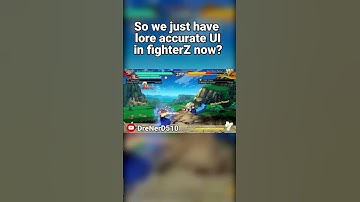 So we just have lore accurate UI goku now #dbfz