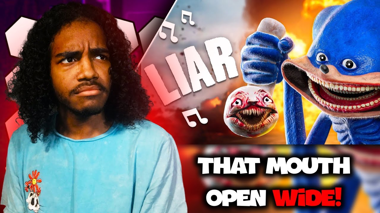 SHIN SONIC "LIAR" Official Song Reaction | Horror Skunx | The Sonic Tapes