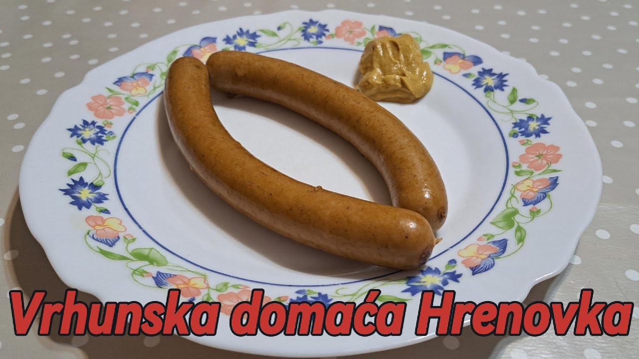 Vrhunska domaća Hrenovka - Kako ju napravit ????
