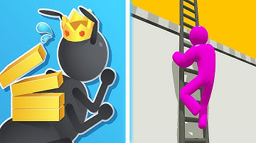 Tiny Run Vs Ladder Master - Max Level, ASMR Game‏