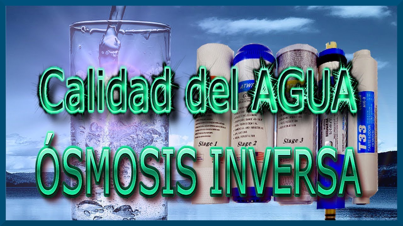 Mitos y timos del agua: Filtros de ósmosis