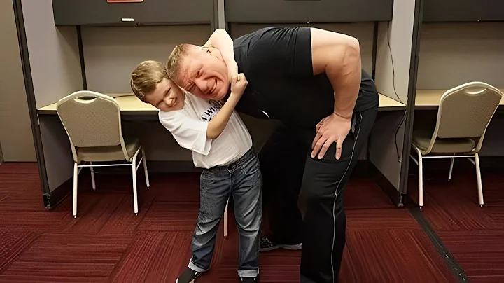 WWE Brock Lesnar Being Wholesome for 5 Minutes