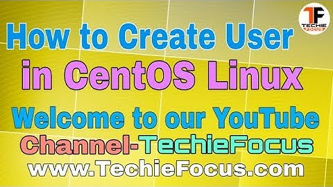 How to Create a User in CentOS Linux