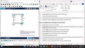 DFN40283 ROUTING ESSENTIALS PRACTICAL EXERCISE DEMONSTRATION