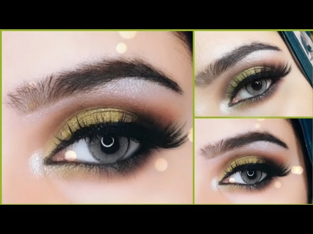 Green Smoky Eye Makeup Tutorial | corallista - YouTube