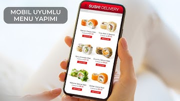 Mobil uyumlu Menü Css, Html, Javascript kullanarak Nasıl Yapılır?