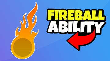 How to Make a FIREBALL ABILITY | HowToRoblox