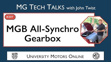 397 MG Tech | MGB All Synchro Gearbox