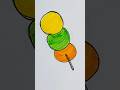 Easy art ideas for kids | lollipop drawing ideas #shorts #trending #ytshorts #lollipop #craft #viral