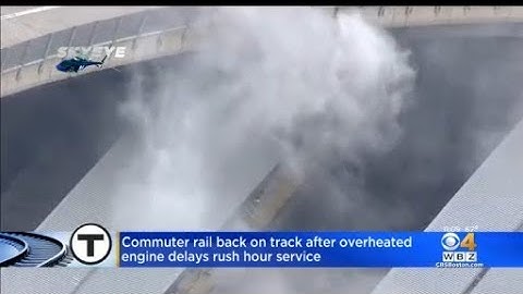 Commuter rail at North Station back on track after overheated engine delays rush hour service