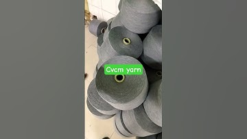 Cvcm yarn #yarn #count #machine #textile