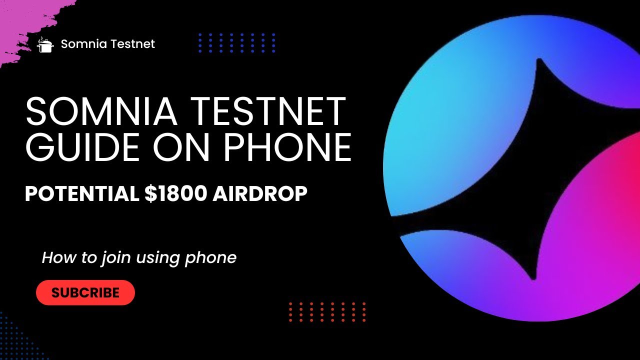 Somnia Testnet Guide Using Phone | How to join Somnia Testnet #crypto # testnet #airdrop - YouTube