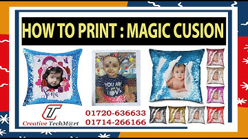 #Sublimation_Magic_Cushion_Printing #Creative_Techmart