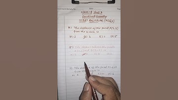 Class 10 Maths | NCERT EXEMPLAR | Chapter 7 Coordinate Geometry | Most Important Questions | MCQs |